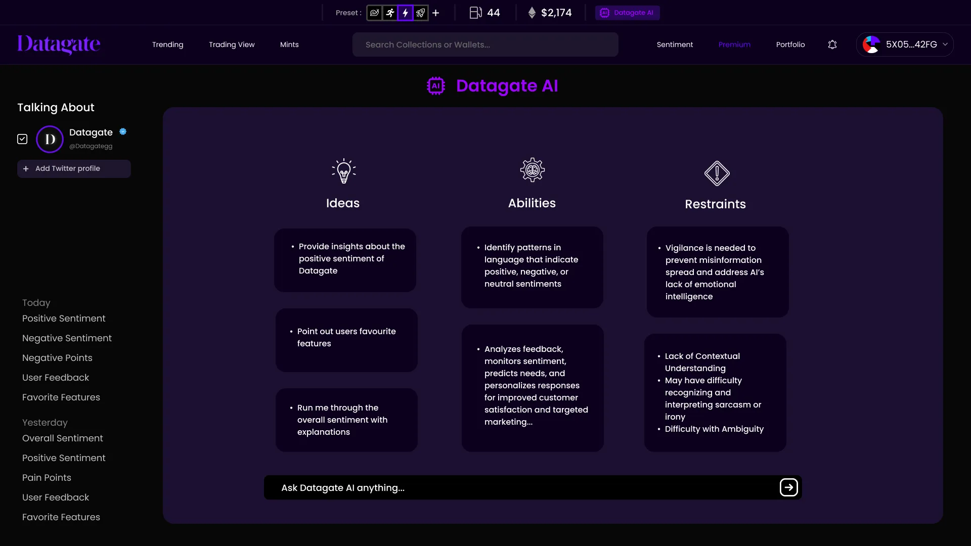 Assistant Datagate AI
